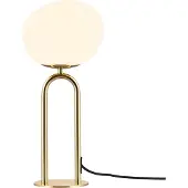 DFTP by Nordlux Design-pöytävalaisin Shapes, Messinki/kulta, Olohuone/ruokailutila, Lasi, Design