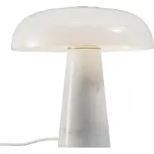 DFTP by Nordlux Design-pöytävalaisin Glossy, Valkoinen/opaali, Olohuone/ruokailutila, Kivi, Design