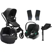 Babyjogger City Sights Yhdistelmävaunut + Sadesuoja, Rich Black