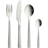 Aida Raw Cutlery - 48 Pcs. Set Giftbox - Silver - ONE SIZE x 36