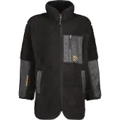 Didriksons Kids' Marmor Full Zip Long Black Välikerrospuserot 150