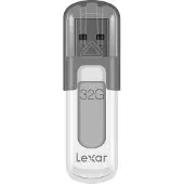 Lexar JumpDrive V100 flash drive, 32 GB (LJDV100-32GABGY)
