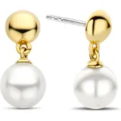 Ti sento gold-plated helmikorvakorut 7913YP