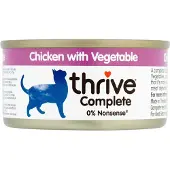 Thrive Complete 6 x 75 g - kana & vihannekset
