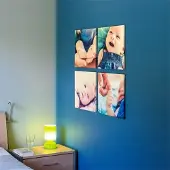 Smartphoto Canvas galleria 4 Paneeli Neliö