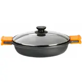Pinti Inox Tehokas Lyhyt + Kansi 40 Cm