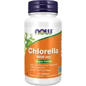 Now Chlorella, 1000 mg - 60 tablettia