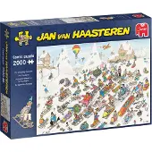 Jumbo Jan Van Haasteren It's All Going Downhill 2000p palapeli