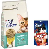 Cat Chow 1,5kg Adult Special Care Hairball Control Kissanruoka