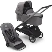 Bugaboo Dragonfly Lastenrattaat, Graphite/Grey Melange/Midnight Black