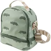 Done by Deer Kids Insulated Lunch Bag Croco Green - Green - 3 L