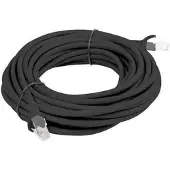 Lanberg PCU6-10CC-1500-BK, 15 m, Cat6, U/UTP (UTP), RJ-45, RJ-45, Musta