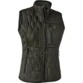 Deerhunter Lady Mossdale Quilted Waistcoat Forest Green 38