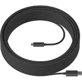 Logitech Strong USB-A - USB-C 3.1 Gen2 -kaapeli, 10 m