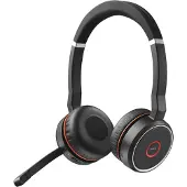 Jabra Evolve 75 SE MS Stereo, langattomat Bluetooth -kuulokkeet mikrofonilla, musta