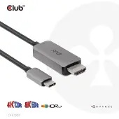 Club 3D USB GEN2 TYPE-C TO HDMI 4K120HZ (CAC-1587)