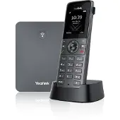 Yealink W73P Langaton IP-mobiilipuhelin Harmaa 1,8 tuuman näyttö 100 puhelinluettelon merkintää (W73P)