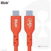 Club 3D usb2 type-c bi-directional cable data 480mb pd 240w 48v/5a epr m/m 2m/6.56ft