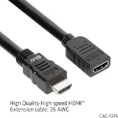 Club 3D 2.0 HDMI -näyttöjatkokaapeli, 5m, musta