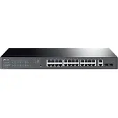 TP-LINK TL-SG1428PE, Hallittu, L2, Gigabit Ethernet (10/100/1000), Power over Ethernet -tuki, Telineasennus, 1U