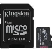 Kingston 16GB microSDHC Industrial C10 A1 pSLC Card + SD Adapter