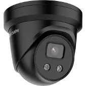Hikvision 4K ACUSENSE FIXED TURRET NETWORK CAMERA BLACK (DS-2CD2386G2-IU(2.8MM)(C)(BLACK))
