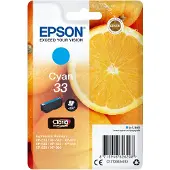 Epson 33-mustekasetti, 4.5 ml, syaani