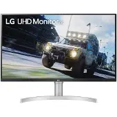 LG 32UN550-W -tietokonemonitori 81,3 cm (32") 3840 x 2160 pikseliä 4K Ultra HD LED Hopea (hopea)