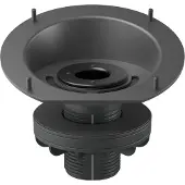 Logitech Tap Riser Mount - videoneuvotteluohjaimen kiinnityssarja - grafiitti - huoneratkaisuihin Base Bundle, Huddle, Large; Tap for Google Hangou...