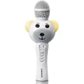 Lenco BMC-060WH Valkoinen Bluetooth karaokemikrofoni