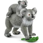 Schleich Koala Mother And Baby - Grey - ONE SIZE