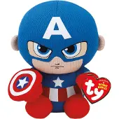 TY Beanie Babies Captain America