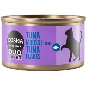 Cosma 24x70g DUO Layer tonnikalamousse tonnikalapalojen kera