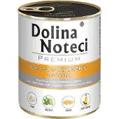 Dolina Noteci 12 x 800 g Premium, ankka kurpitsan kanssa, koiran märkäruoka