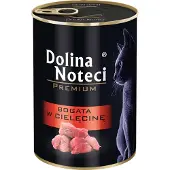 Dolina Noteci 12x400g, Premium, ankkapitoinen kissan märkäruoka