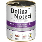 Dolina Noteci 12 x 800 g Premium, kani karpalolla, koiran märkäruoka