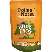 Dolina Noteci 10x85g, Superfood, ankkaa ja naudanlihaa, kissan märkäruokaa