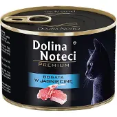 Dolina Noteci 24x185g, Premium, runsaasti karitsaa, kissan märkäruokaa