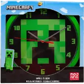 Minecraft Wall Clock - Green - ONE SIZE