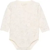Fixoni Wrap Body Ls W.aop - Cream - 50