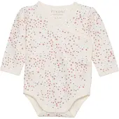 Fixoni Wrap Body Ls W.aop - Cream - 56