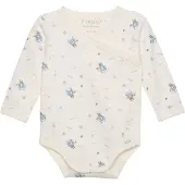 Fixoni Wrap Body Ls W.aop - Cream - 62
