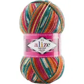 Alize Superwash kirjava 100g sukkalanka