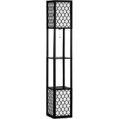 Aosom Lattiavalaisin Homcom 26x26x156cm, musta