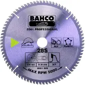 Bahco 48-hampainen Trapetsin Muotoinen Sahanterä Jossa On Sementtikarbidikärjet 216 Mm