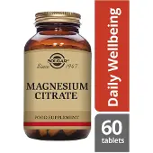 Solgar - Citrato De Magnesio 120 Comprimidos
