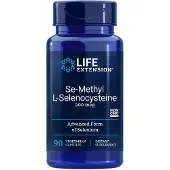Life Extension , Se-Metyyli L- Selenosysteiini, 200 mcg, 90 Kasvissyöjä Kapselit