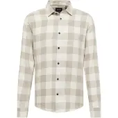 Only & Sons Onsgudmund Ls Checked Shirt Noos - Beige - M
