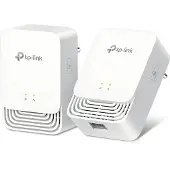 TP-LINK PG1200 KIT, 607 Mbit/s, Gigabitti Ethernet, 10,100,1000 Mbit/s, HomePlug AV2, 300 m, Valkoinen (PG1200 KIT(EU))