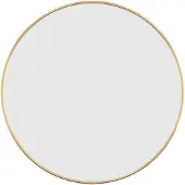vidaXL Seinäpeili kulta Ø 50 cm pyöreä